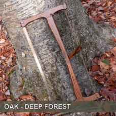 24in Oak - Deep Forest Finish