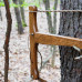 21in Oak - Rustic Fin Bucksaw