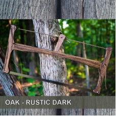 24in Oak - Dark Rustic Finish 