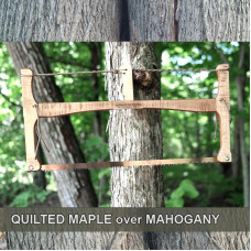 24in Quilted Maple / Mahogany