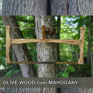 21in Olive Wood / Mahogany