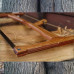 21in Olive Wood / Mahogany