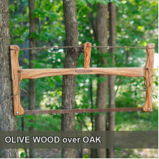 24in Olive Wood over Oak