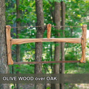 21in Olive Wood over Oak